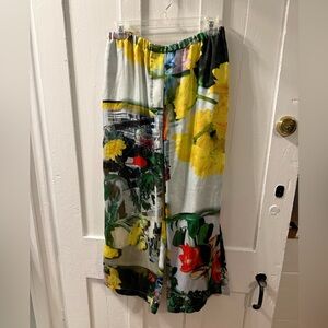 MSGM Made in Italy Silk Colorful Pants size 44